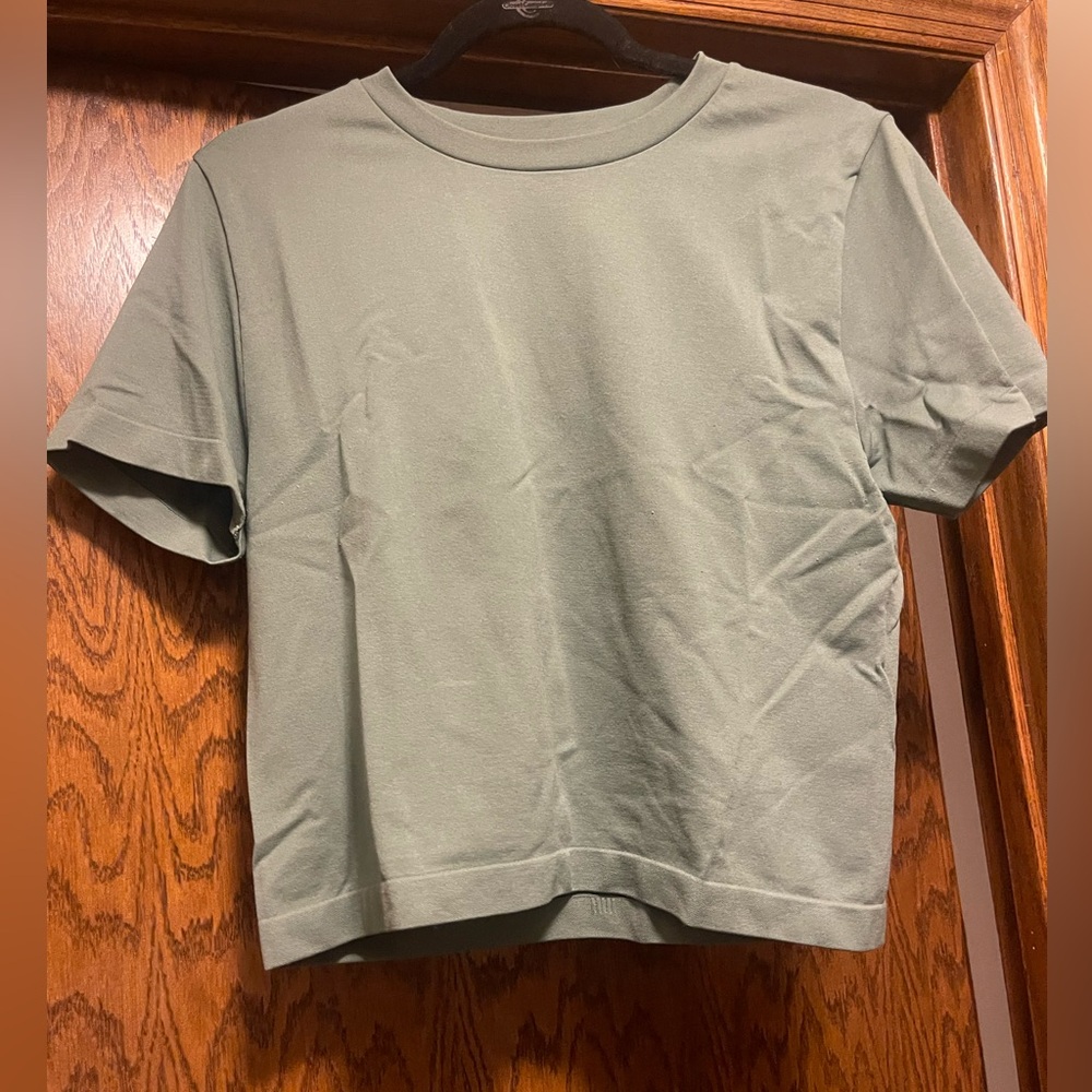 A New Day Olive Short Sleeve Tee - Picture 1 of 2